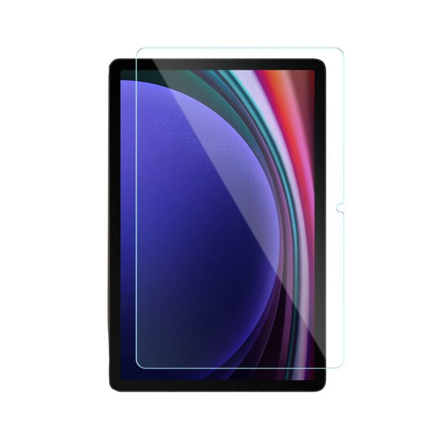 Forzacase%20Samsung%20Galaxy%20Tab%20S9%20/%20S9%20FE%20Temperli%20Kırılmaz%20Cam%20Ekran%20Koruyucu%20-%20FC021