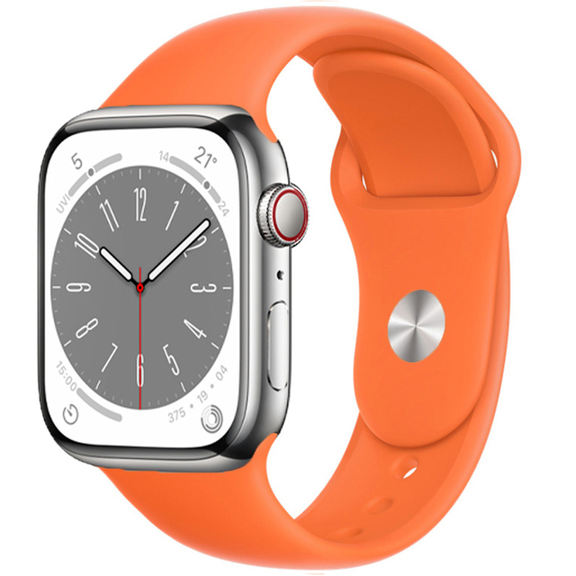 Forzacase%20Apple%20Watch%20Serisi%2038-40-41%20mm%20Silikon%20Kordon%20Kayış%20-%20FC004