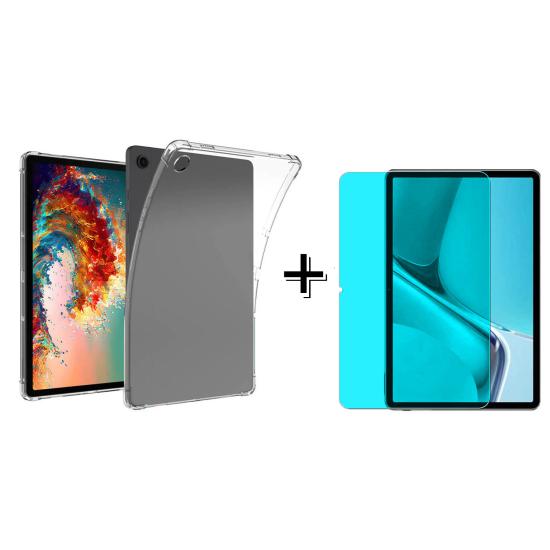 Forzacase Samsung Galaxy Tab A9+ Plus 11’’ Anti Shock Silikon Kılıf + Nano Ekran Koruma Filmi FC014