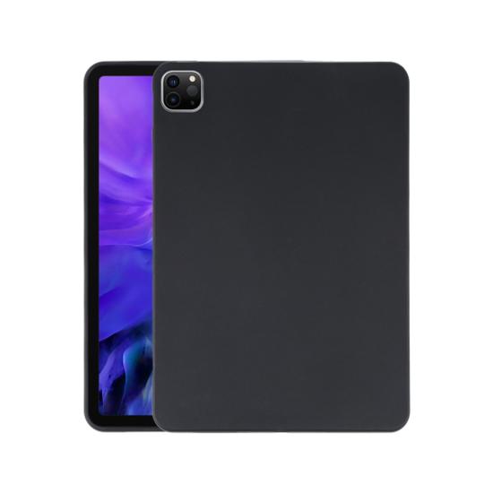 Forzacase iPad Pro 11 2021 Tablet ile Uyumlu Silikon Kılıf Siyah - FC155