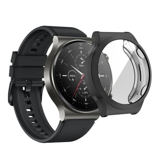 Forzacase Huawei Watch GT 2 Pro 46mm ile uyumlu Önü Kapalı Ekran Korumalı Silikon Kılıf - FC010