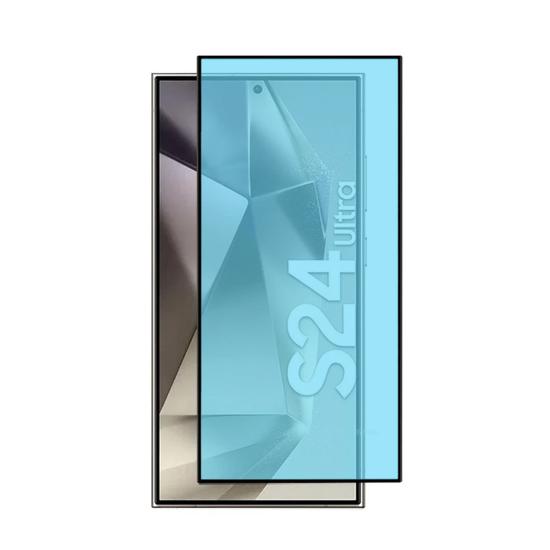 Forzacase Samsung Galaxy S24 Ultra için Çerçeveli Polymer Nano Esnek Ekran Koruyucu Film - FC336