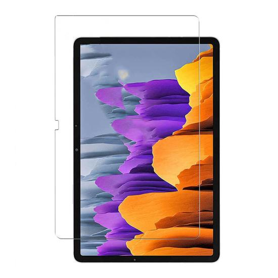Forzacase Samsung Galaxy Tab S7 FE T737 12.4 ile uyumlu Temperli Kırılmaz Cam Ekran Koruyucu - FC021