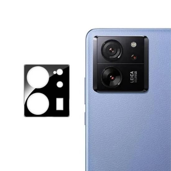 Forzacase Xiaomi Mi 13T ile uyumlu Kamera Lens Koruma Halkası Siyah - FC377