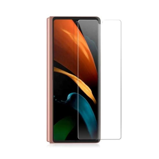 Forzacase Samsung Galaxy Z Fold2 ile uyumlu Temperli Kırılmaz Cam Ekran Koruyucu - FC002