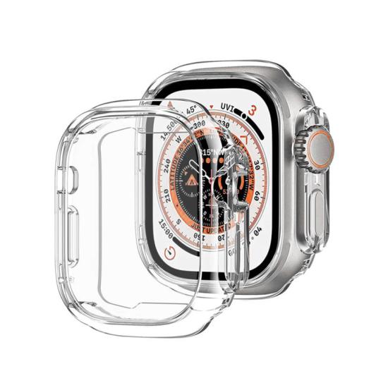 Forzacase Apple Watch 10 42mm Önü Açık Sert Plastik Rubber Kılıf - FC380