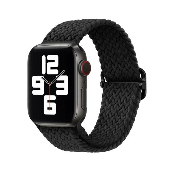 Forzacase Apple Watch 9 45mm için Hasır Örgü Kordon Kayış - FC159