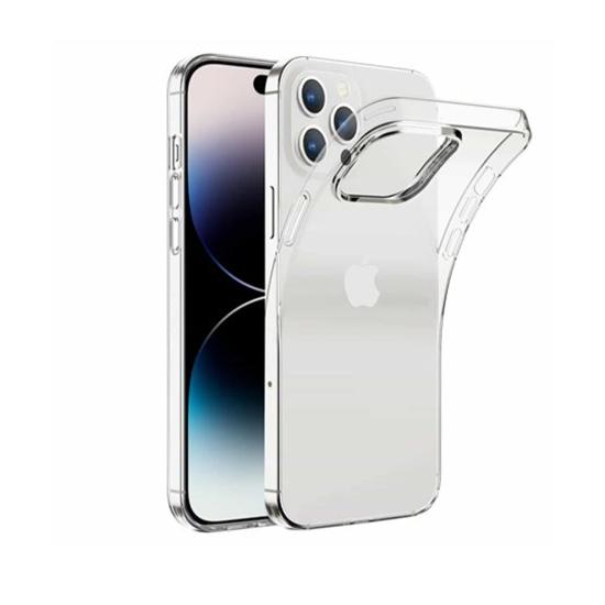 Forzacase iPhone 16 Pro Max uyumlu Soft Slim Serisi Şeffaf Silikon Kılıf - FC194