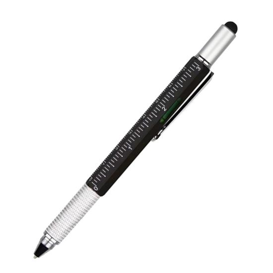 Forzacase Su Terazili Cetvelli Tornavidalı Çok Fonksiyonlu Mühendis Kalemi Dokunmatik Touchpen FC367