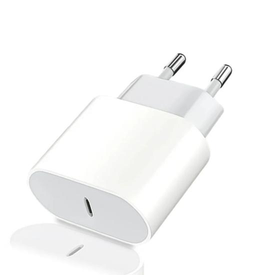Forzacase iPhone 14 Serisi ile uyumlu Hızlı Şarj Destekli 20W USB-C Güç Adaptörü PD Adaptör - FC400
