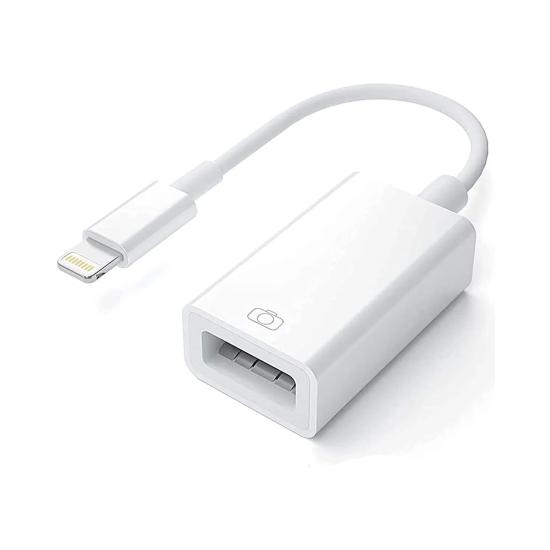 Forzacase iPhone iPad Lightning to USB Tak Çalıştır Kamera Adaptörü - FC490