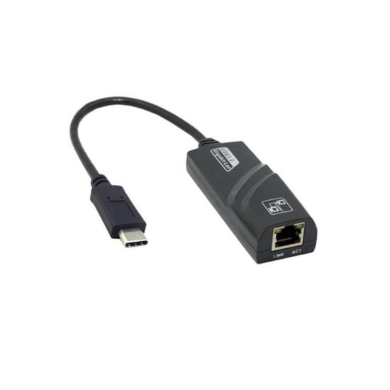 Forzacase Notebook Macbook için Type-C to RJ45 Gigabit Ethernet Adaptörü - FC824