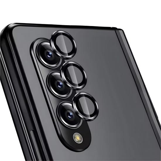 Forzacase Samsung Galaxy Z Fold 6 ile uyumlu Kamera Camı Lens Koruyucu Halka Seti - FC381