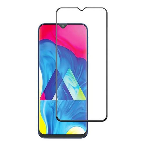 Forzacase Samsung Galaxy M10 ile uyumlu Çerçeveli Tam Kaplayan Temperli Ekran Koruyucu - FC003