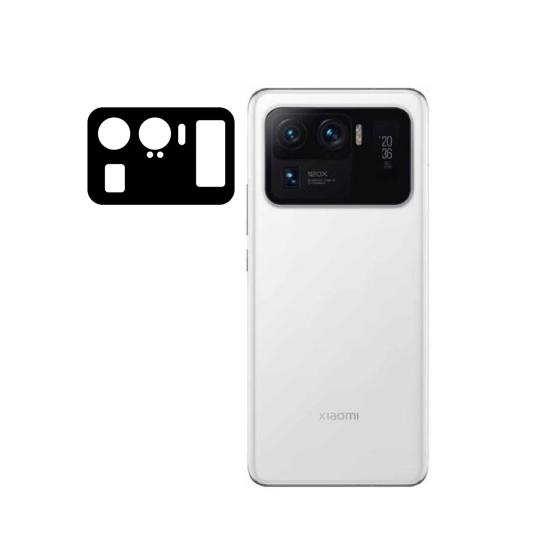 Forzacase Xiaomi Mi 11 Ultra ile uyumlu Kamera Lens Koruma Halkası Siyah - FC377