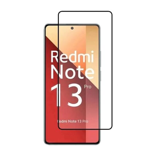 Forzacase Xiaomi Redmi Note 13 Pro 4G Çerçeveli Tam Kaplayan Temperli Ekran Koruyucu - FC003