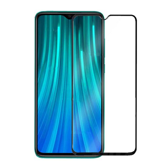 Forzacase Xiaomi Redmi Note 8 Pro ile uyumlu Çerçeveli Tam Kaplayan Temperli Ekran Koruyucu - FC003