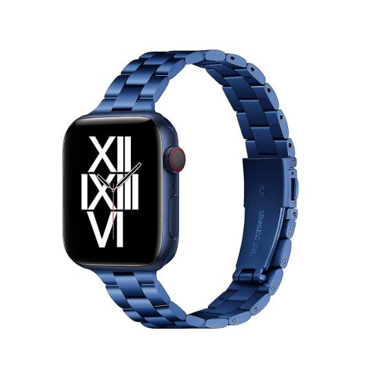 Forzacase Apple Watch Ultra 49 mm için Ultra İnce Metal Bakla Kordon Kayış - FC390