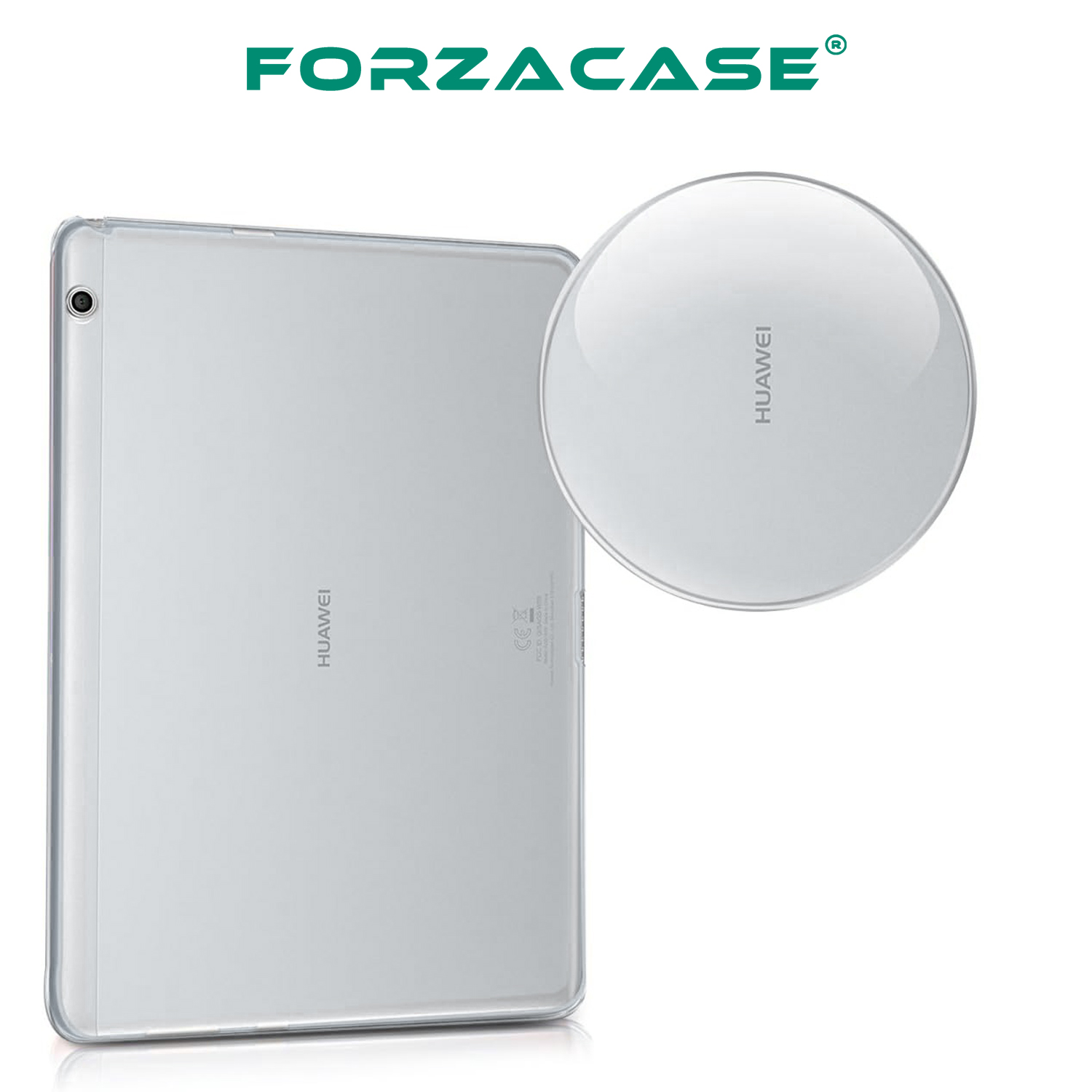 Forzacase%20Huawei%20Mediapad%20T3%2010%209.6%20inch%20ile%20Uyumlu%20Silikon%20Kılıf%20Şeffaf%20-%20FC013