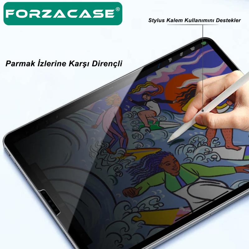 Forzacase%20Apple%20iPad%2010.2%20için%20Tablet%20Privacy%20Hayalet%20Ekran%20Koruyucu%20Tempered%20Cam%20-%20FC294