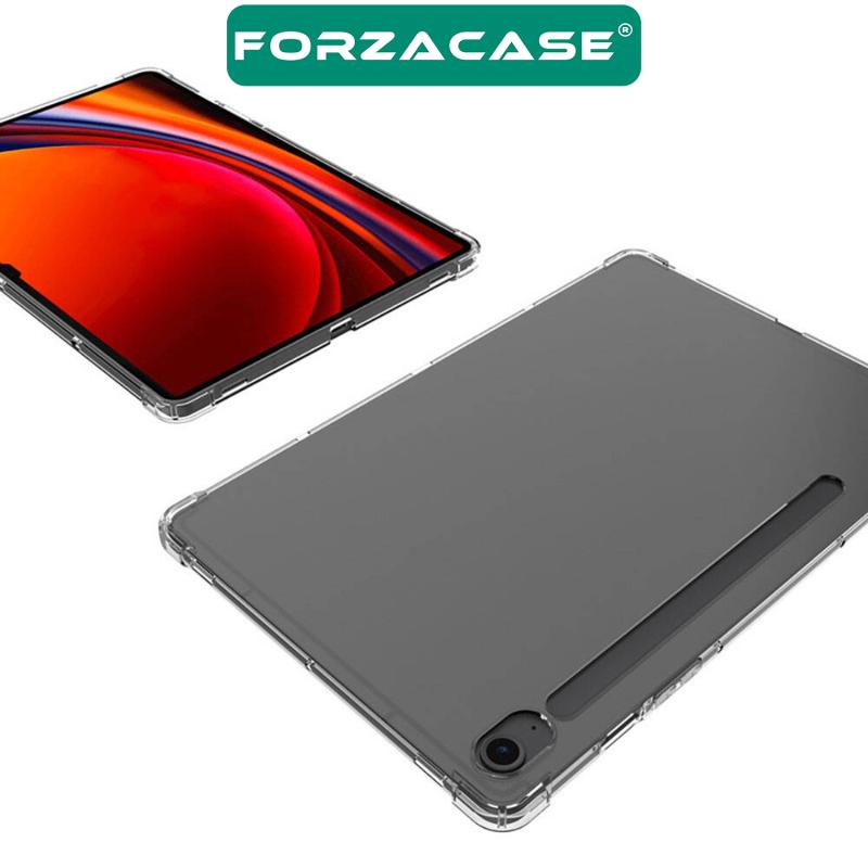 Forzacase%20Samsung%20Galaxy%20Tab%20S9%20FE%20X510%20ile%20uyumlu%20Anti%20Shock%20Silikon%20Kılıf%20Şeffaf%20-%20FC014