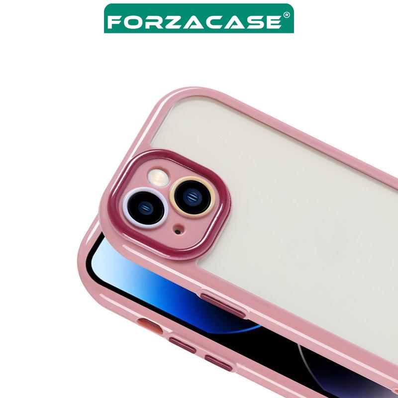 Forzacase%20iPhone%2014%20Pro%20Max%20uyumlu%20Colorful%20Serisi%20Kamera%20Korumalı%20Yarı%20Esnek%20Plastik%20Tpu%20Kılıf