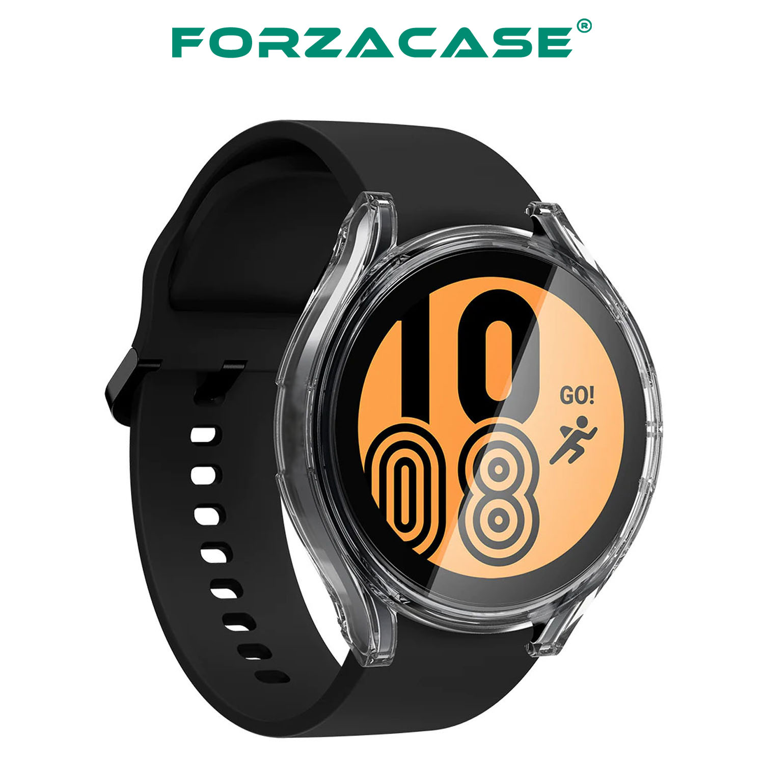 Forzacase%20Samsung%20Galaxy%20Watch4%2040mm%20Önü%20Kapalı%20Ekran%20Korumalı%20Silikon%20Kılıf%20-%20FC010