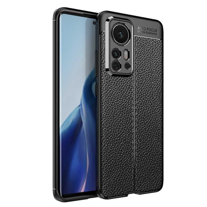 Forzacase%20Xiaomi%2012%20Pro%20/%2012s%20Pro%20ile%20uyumlu%20Deri%20Effect%20Serisi%20Silikon%20Kılıf