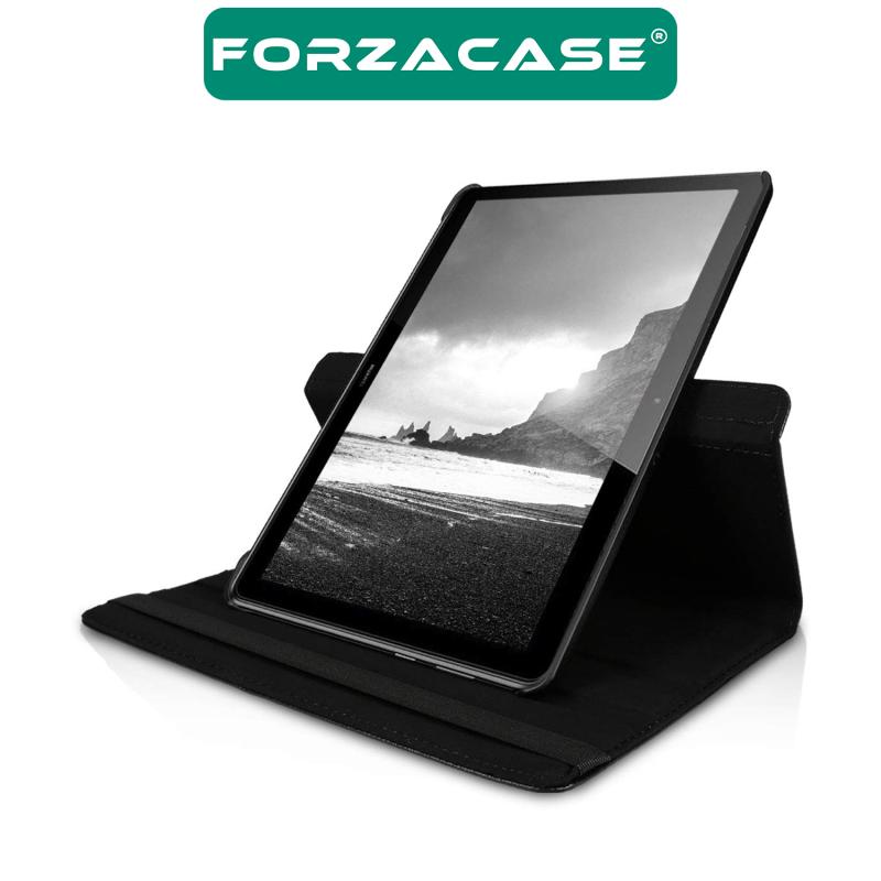 Forzacase%20Huawei%20MediaPad%20T5%20için%20360%20Derece%20Döner%20Standlı%20Kılıf%20-%20FC012