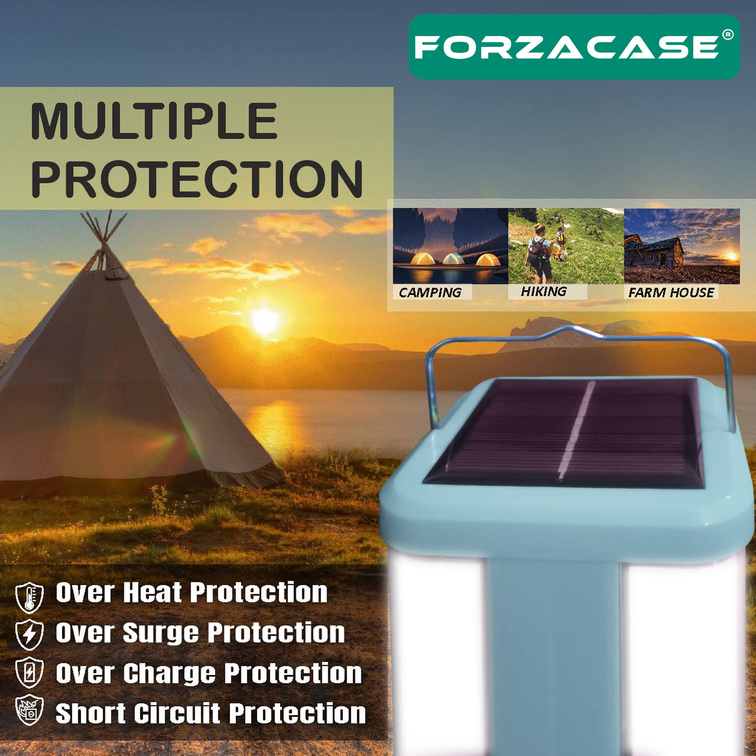 Forzacase%204%20Taraflı%20Güneş%20Enerjili%20Solar%20Kamp%20Lambası%2032%20LED%20Parlak%20Işık%202000%20mAh%20Şarjlı%20-%20FC349